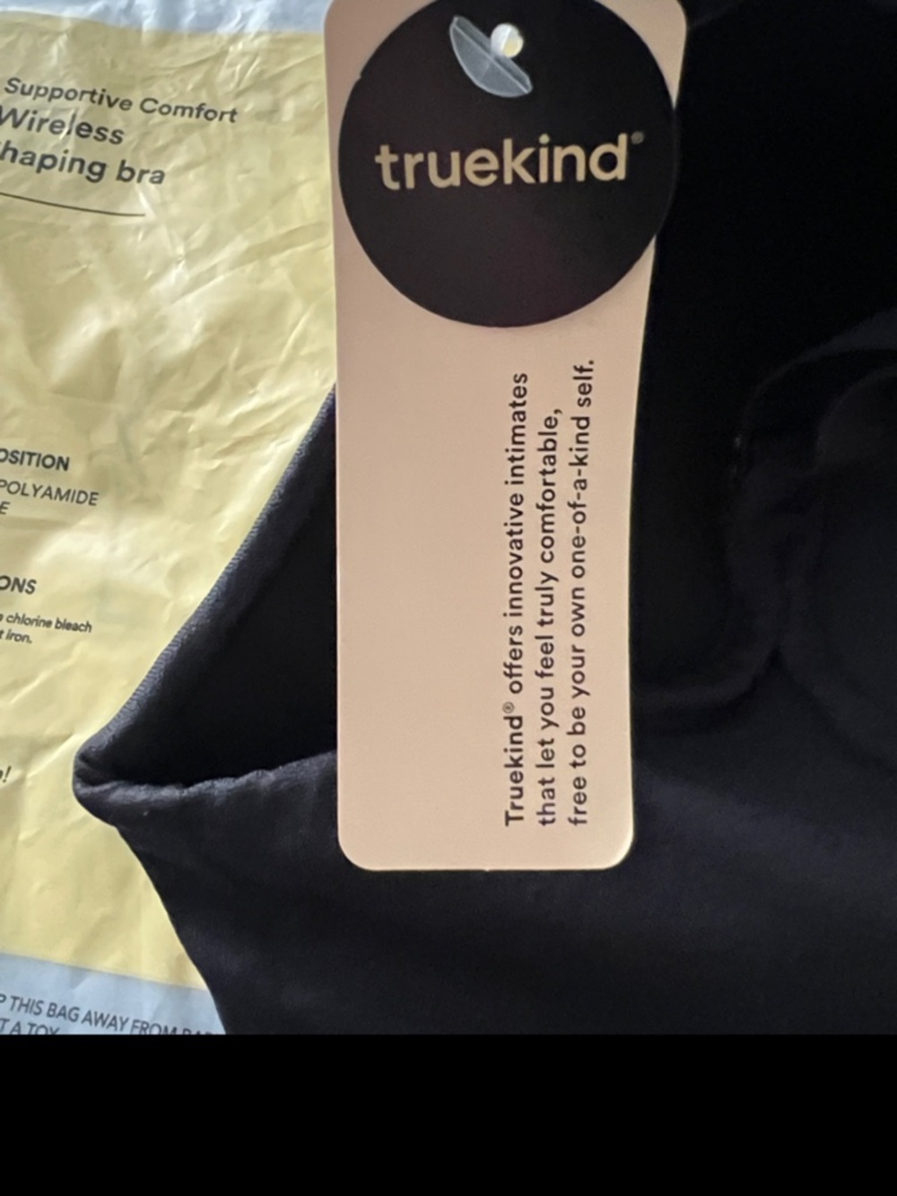 truekind supportive comfort wireless shaping bra - Picture 3 of 6